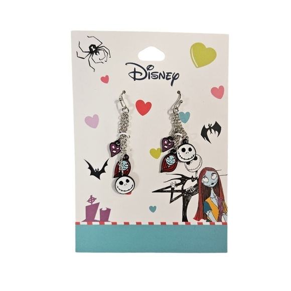 New Disney Nightmare Before Halloween Dangle Earrings - Picture 1 of 3